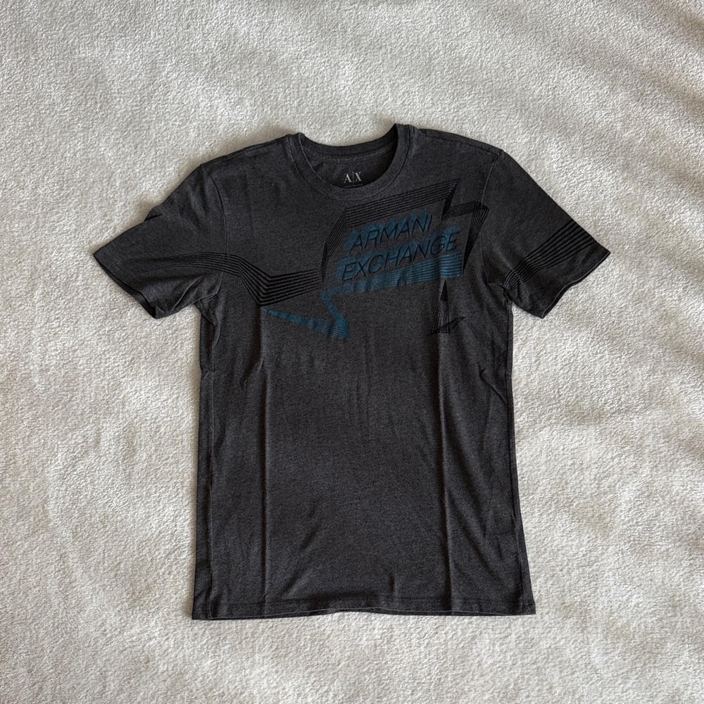Vintage Armani Exchange Grey tee